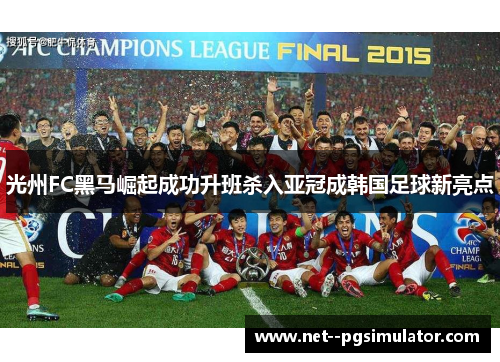 光州FC黑马崛起成功升班杀入亚冠成韩国足球新亮点